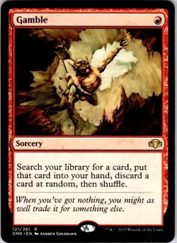 Magic | DMR | Gamble | 121 | NM - Image 1