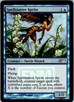 Magic | FNM | Spellstutter Sprite | 2 | NM | Foil - Image 1