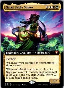 Magic | CMM | Narci, Fable Singer (Extended Art) | 775 | NM - Image 1