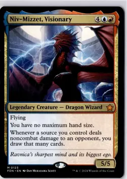 Niv-Mizzet, Visionary Foundations Regular NM M 0123 - Image 1