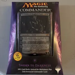 *Sealed Commander 2014: Sworn to Darkness (Black)* Magic - New In Box - Image 1