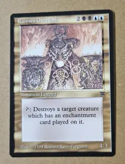 MTG Ramses Overdark Legends Unplayed - Image 1
