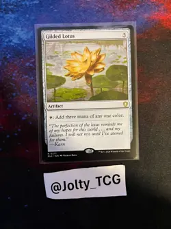 Gilded Lotus Commander: Bloomburrow Regular - Image 1
