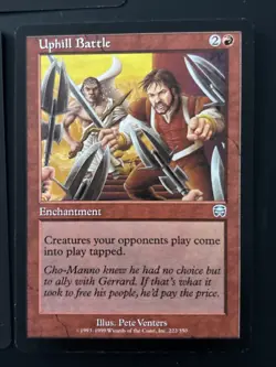 3x Uphill Battle Mercadian Masques UP NM MTG Magic - Image 4