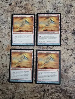 4x MTG Hammer of Purphoros Theros x4 NM Unplayed Playset Commander EDH - Image 1