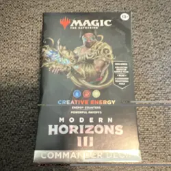 Magic: The Gathering Modern Horizons III Creative Energy Commander Deck Foil-et… - Image 1