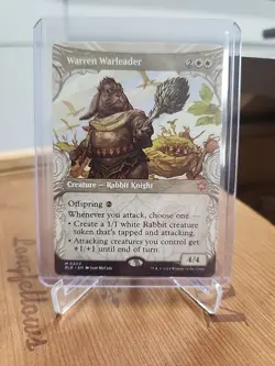 Magic The Gathering Warren Warleader 0300 - Image 1