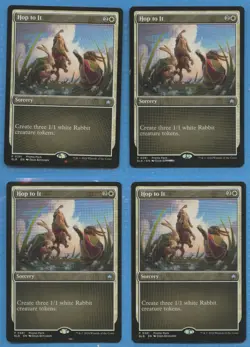 MTG: PROMO PACK: Bloomburrow: Hop to It: PLAYSET of 4 - Image 1