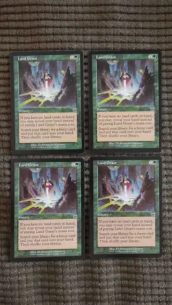 Magic: the Gathering / MtG Land Grant x4 Mercadian Masques - Image 1