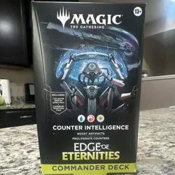 Magic: The Gathering Edge of Eternities Commander Deck Collector Booster Foils - Image 1