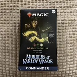 Murders at Karlov Manor - Commander Deck (Deadly Disguise) - Magic MTG Trading C - Image 1