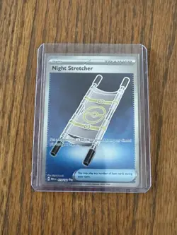 Pokemon TCG Mega Evolution Night Stretcher Trainer Full Art #173/132 - Image 1