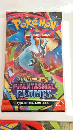 Mega Evolution Phantasmal Flames Sealed Pokemon All 5 Packs Unopened - Image 4