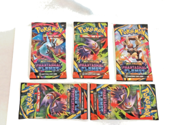 Mega Evolution Phantasmal Flames Sealed Pokemon All 5 Packs Unopened - Image 5