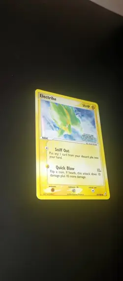 Pokemon TCG Electrike Ex Crystal Guardians Stamped 52/100 MP - Image 4