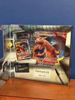 2019 Pokemon Detective Pikachu CHARIZARD-GX Case File (Sealed) 🔥 Sun & Moon - Image 2