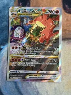 Charizard VSTAR Pokemon SWSH262 Promo Full Art Near Mint NM / Near Mint - Image 1