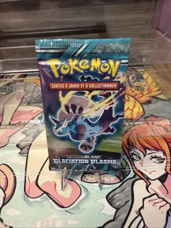 🧊FRENCH POKEMON Black and White Plasma Freeze Glaciation Plasma Booster pack - Image 1