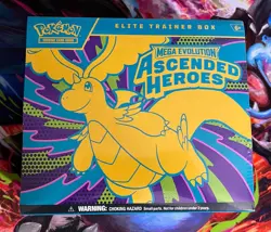 2026 Pokemon Ascended Heroes ETB Elite Trainer Box Brand New Factory Sealed - Image 1