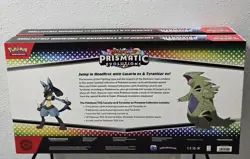 Pokemon Lucario Ex Tyranitar Ex Premium Collection Prismatic Evolutions lot of 4 - Image 3