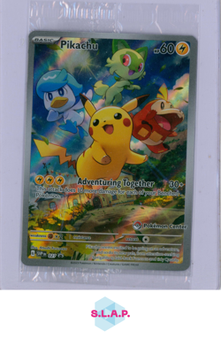 PIKACHU POKEMON SVP EN 027 HOLO POKEMON CENTER PROMO 2023 EN - Image 1