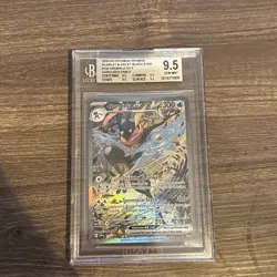 2024 POKEMON SVP EN-SV BLACK STAR PROMO #132 GRENINJA EX Beckett 9.5 MINT - Image 2