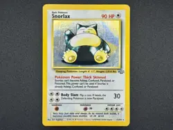 Pokemon TCG - Snorlax Unlimited Holo Rare - Jungle WOTC 11/64 - MP - Image 1