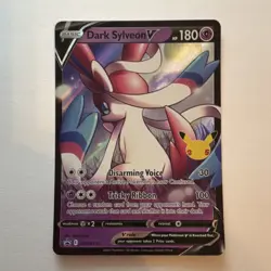 Pokemon Dark Sylveon V SWSH134 Sword & Shield Promo Holo 180HP 100ATK - Image 1