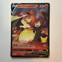 Pokemon Lance's Charizard V SWSH133 Sword & Shield Promo Holo 220HP 200ATK - Image 1