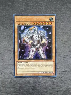 YuGiOh! Gem-Knight Crystal BLMM - Error Misprint Name Shift 1st Ed Near Mint - Image 1