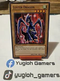 Yu-Gi-Oh Luster Dragon BP02 1st Edition Common Light Played - Image 1