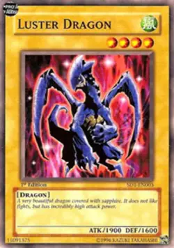 Luster Dragon - SD1-EN003 - Common - Unlimited Edition - Moderately Played - Image 1