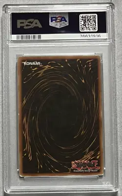 PSA VG-EX 4 2009 YU-GI-OH! Super Rare Totem Dragon CRMS-EN085 Crimson Crisis - Image 2