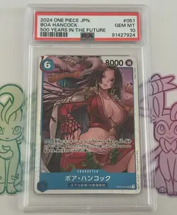 One Piece - Boa Hancock - PSA 10 - 2024 500 Years in the Future - OP07-051 - JP - Image 3