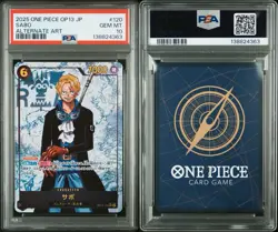 PSA 10 Luffy Ace Sabo SEQUENTIAL Alt Art SEC OP13-118 119 120 One Piece TCG JP - Image 4