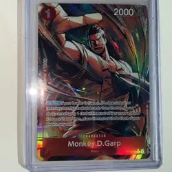 Monkey D. Garp (Alt Art) OP13-016 R Carrying on His Will - ONE PIECE TCG English - Image 1