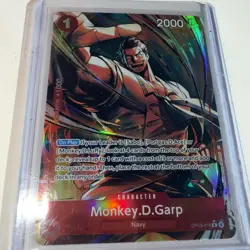 Monkey D. Garp (Alt Art) OP13-016 R Carrying on His Will - ONE PIECE TCG English - Image 2