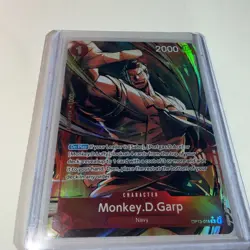 Monkey D. Garp (Alt Art) OP13-016 R Carrying on His Will - ONE PIECE TCG English - Image 4