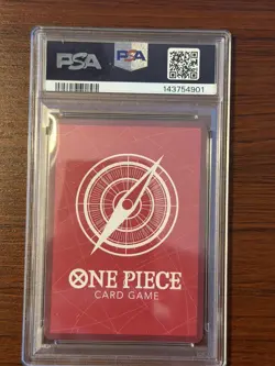 2025 ONE PIECE PROMOS PSA MAGAZINE EXCLUSIVE #001 SHANKS PSA 10 - Image 2