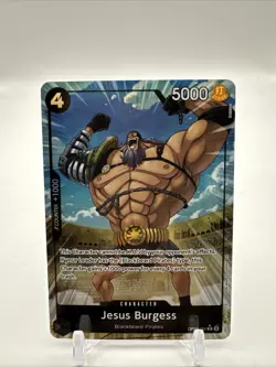 One Piece TCG Jesus Burgess OP09-086 Alt Art English Near Mint - Image 1