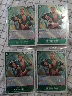 Roronoa Zoro PRB02-006 One Piece - Playset x4 - Image 1