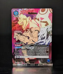 Sukuna UE03BT/JJK-1-047 Rare Star Parallel Union Arena Jujutsu Kaisen - Image 1