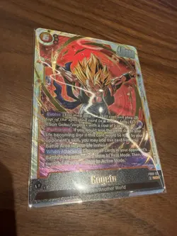 Bandai Gogeta SCR FB09-122 Holo Evolve Dragon Ball Super Card Game English - Image 3