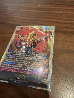 Bandai Gogeta SCR FB09-122 Holo Evolve Dragon Ball Super Card Game English - Image 4