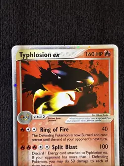 Typhlosion EX Sandstorm Holo Ultra Rare Card 99/100 NM - Image 2