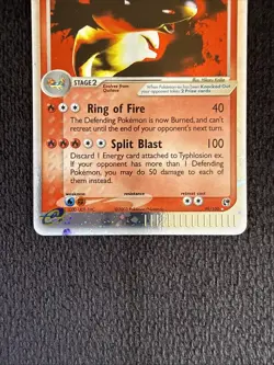 Typhlosion EX Sandstorm Holo Ultra Rare Card 99/100 NM - Image 3