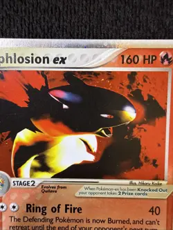 Typhlosion EX Sandstorm Holo Ultra Rare Card 99/100 NM - Image 4