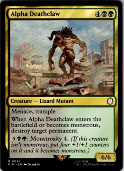 Magic | PIP | Alpha Deathclaw | 91 | NM - Image 1