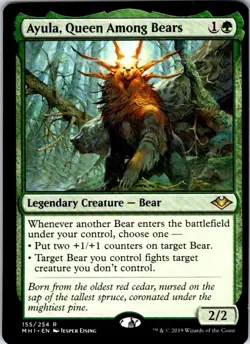 Magic | MH1 | Ayula, Queen Among Bears | 155 | NM - Image 1