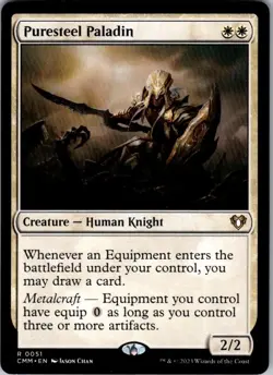Magic | CMM | Puresteel Paladin | 51 | NM - Image 1